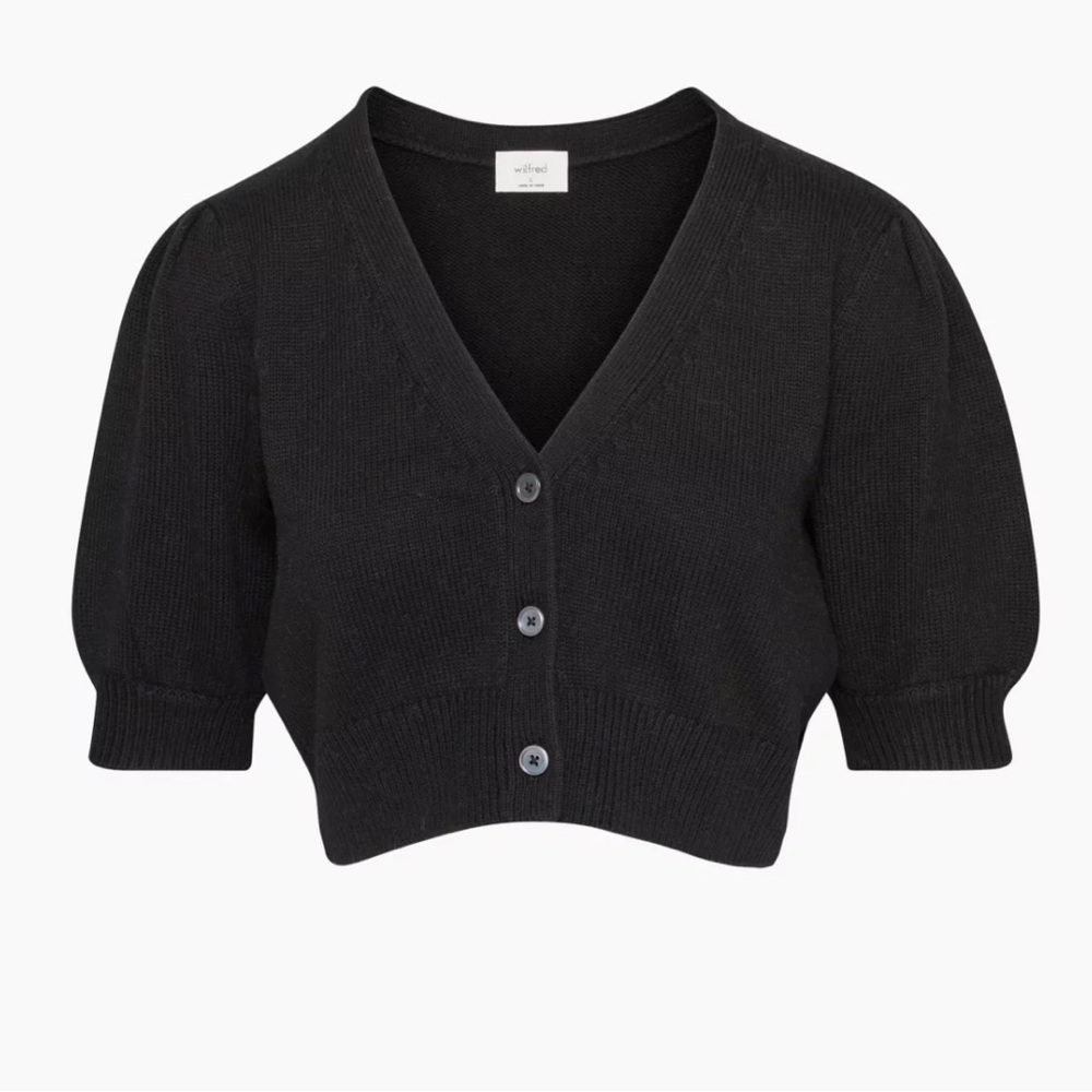 Wilfred Canterbury Cardigan in Black